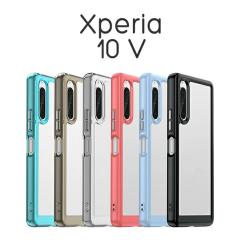 Xperia 10 V �P�[�X �n�[�h�P�[�X �J���t�� �n�C�u���b�h �J�o�[ �\�j�[ SO-52D SOG11 A302SO XQ-DC44 �G�N�X�y���A �e�� �}�[�N�t�@�C�u