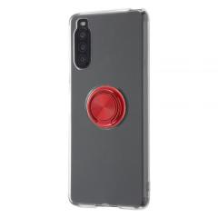 Xperia 10 II SO-41A SOV43 A001SO �P�[�X �\�t�g�P�[�X TPU �����O�t ���b�h �G�N�X�y���A �J�o�[ �X�}�z�P�[�X