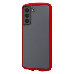 Galaxy S21 5G SC-51B SCG09 �P�[�X �n�[�h�P�[�X �ϏՌ� �n�C�u���b�h Puffull �N���A ���b�h �M�����N�V�[ �J�o�[ �X�}�z�P�[�X