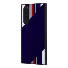 Xperia 5 III SO-53B SOG05 �P�[�X �n�[�h�P�[�X �ϏՌ��n�C�u���b�h KAKU �X�g���C�v �l�C�r�[ �J�o�[ �G�N�X�y���A�t�@�C�u�}�[�N�X��