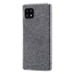 AQUOS sense6 SH-54B SHG05 �P�[�X �\�t�g�P�[�X �f�B�Y�j�[�L�����N�^�[ TPU �L���L�� �~�b�L�[�}�E�X �J�o�[ �A�N�I�X �Z���X�V�b�N�X 