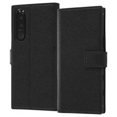 Xperia 5 III SO-53B SOG05 �P�[�X �蒠�^�ϏՌ� ���U�[ �X�N�G�A �u���b�N �J�o�[ �G�N�X�y���A�t�@�C�u�}�[�N�X���[ Xperia5 3 �X�}�z