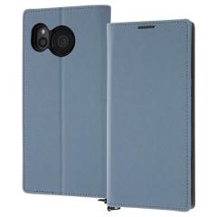 AQUOS sense7 SH-53C SHG10 �P�[�X �蒠�^�P�[�X �ϏՌ� ���U�[ KAKU Durable �u���[ ���C�g�O���[ �J�o�[ �A�N�I�X �Z���X�Z�u�� �X�}�z