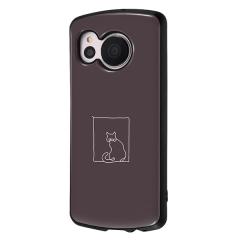 AQUOS sense7 SH-53C SHG10 �P�[�X �n�[�h�P�[�X �ϏՌ� MiA-collection �l�R �O���[ �J�o�[ �A�N�I�X �Z���X�Z�u�� �X�}�z�P�[�X P2P