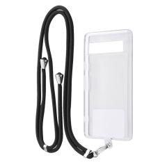 Google Pixel 7a �P�[�X �n�[�h�P�[�X �n�C�u���b�h �V�����_�[�X�g���b�v�t �N���A �u���b�N �J�o�[ Google �O�[�O�� �s�N�Z���Z�u���G