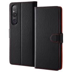 Xperia 1 V SO-51D SOG10 A301SO XQ-DQ44 �P�[�X �蒠�^ �ϏՌ� ���U�[ �V���v�� �}�O�l�b�g �u���b�N ���b�h �J�o�[ �\�j�[ �G�N�X�y��