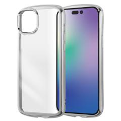 iPhone15Plus iPhone14Plus �P�[�X �\�t�g�P�[�X �ϏՌ� TPU METAMORU plus �V���o�[ �J�o�[ �A�C�t�H�� �X�}�z�P�[�X