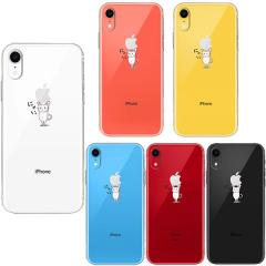 iPhoneXR �P�[�X �\�t�g�P�[�X �N���A ���C�����X�[�d�Ή� �L �l�R �ɂ�� Apple�͏d���H �A�C�t�H�� �e���A�[�� �J�o�[ �X�}�z�P�[�X