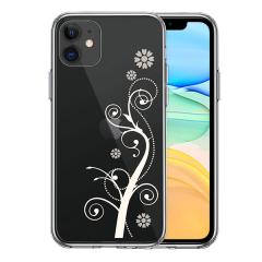 iPhone11 �P�[�X �n�[�h�P�[�X �n�C�u���b�h �N���A �t���[���� ��͗l (�z���C�g) �J�o�[ �A�C�t�H�� �X�}�z�P�[�X