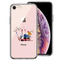 iPhone 8 7 �P�[�X �n�[�h�P�[�X �n�C�u���b�h �N���A �y�� ����