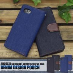 AQUOS R Compact SH-M06 701SH SHV41 �P�[�X �蒠�^ �f�j�� �A�N�I�X �A�[�� �R���p�N�g �X�}�z�J�o�[ �X�}�z�P�[�X