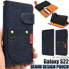 Galaxy S22 SC-51C SCG13 �P�[�X �蒠�^ �|�P�b�g�f�j���f�U�C�� �J�o�[ �M�����N�V�[ �G�X �g�D�G���e�B�[�g�D�[ �X�}�z�P�[�X