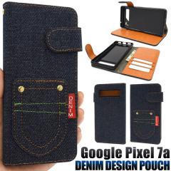 Google Pixel 7a �P�[�X �蒠�^ �|�P�b�g�f�j���f�U�C�� �J�o�[ Google �O�[�O�� �s�N�Z���Z�u���G�[ �X�}�z�P�[�X
