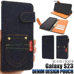 Galaxy S23 SC-51D SCG19 SM-S911C �P�[�X �蒠�^ �|�P�b�g�f�j���f�U�C�� �J�o�[ �M�����N�V�[ �G�X �g�D�G���e�B�[�X���[ �X�}�z�P�[�X