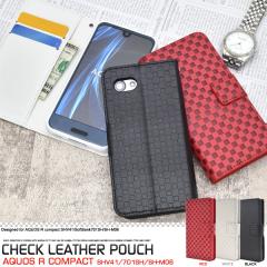 AQUOS R Compact SH-M06 701SH SHV41 �P�[�X �蒠�^ �s���͗l�f�U�C�� �J�o�[ �A�N�I�X �A�[�� �R���p�N�g �X�}�z�P�[�X