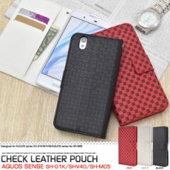 AQUOS sense SH-01K SHV40 / AQUOS sense lite SH-M05 �P�[�X �蒠�^ �s���͗l �J�o�[ �A�N�I�X �Z���X �Z���X���C�g �X�}�z�P�[�X