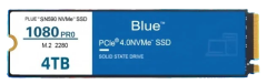 NVMe Blue 1080PRO M.2 2280 4TB  PCIe4.0 SSD 2.5�C���` 3500MB/s Read:550MB/s Write:560MB/s �����\���b�h�X�e�[�g�h���C�u �m�[�g�p