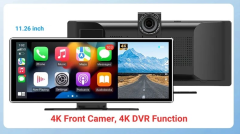 11.26 C` 4K DVR CX CarPlay Android |[^u_bVJ IPS ^b`XN[ Bluetooth 5.0 I[fBI tg