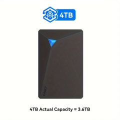 EAGET 4TB HDD Ot USB 3.0 vOAhvC e 4TB NTFS t@CVXe m[gp\RΉ Q[ t@C  yp 
