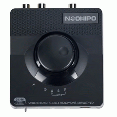 Neohipo USBQ[~O wbhZbgAv fW^-AiO Hi-Fi~jAv o3.5/6.35/mic/eq opt/coa/rca,ps5 PC/Mac Computerp