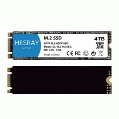 HESRAY M.2 2280 NGFF SSD 4TB SATA3.0 NAND �����\���b�h�X�e�[�g�h���C�u