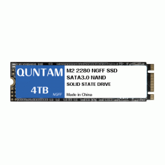 QUNTAM M.2 2280 NGFF SSD 4TB SATA3.0 NAND �����\���b�h�X�e�[�g�h���C�u