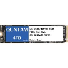 QUNTAM NVMe M.2 2280 4TB PCIe3.0 Gen3x4 3D NAND SSD Read:MAX3500MBs Write:MAX3000MBs �m�[�g�p�\�R��/�f�X�N�g�b�v�p�\�R�� �����\