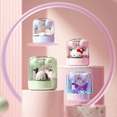 Sanrio-EJ-986 Bluetooth 5.3 TWS���C�����X�w�b�h�Z�b�g �N���~����� �}�C�����f�B �V�i�����[�� �|�`���b�R �n���[�L�e�B hifi�T�E��