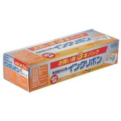 ���ʎ�FAX�p �C���N���{�� 33m 3�{�� ELPA FIR-A01-3P�y���������z (FIRA013P)