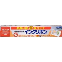 �p�i�\�j�b�N�p ���ʎ�FAX�p �C���N���{�� 18m �� 2�{�� ELPA FIR-P19-2P�y���������z (FIRP192P)