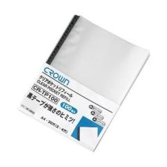 �N���A�|�P�b�g���t�B�[�� CR-TP100 (100��) �N���E�� 4953349001282�y���������z 