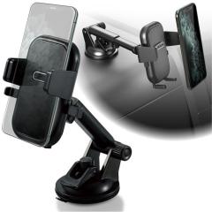 �ԍڃX�^���h �X�}�z�X�^���h �Q���z�Ճ^�C�v �p�x������ �L�k�� �u���b�N �G���R�� EC-SH03BK�y���������z (ECSH03BK)