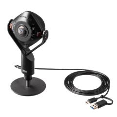 エレコム WEBカメラ 4K対応 830万画素 5倍デジタルオートズーム機能