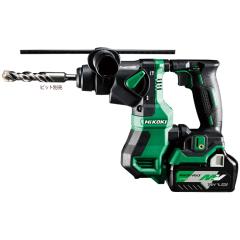 18V �R�[�h���X �[�d�� ���[�^�� �n���}�h���� SDS�v���X�V�����N �R���N���[�g 18mm �~�d�r2�E�[�d��E�P�[�X�t [KH02] HiKOKI DH18DP