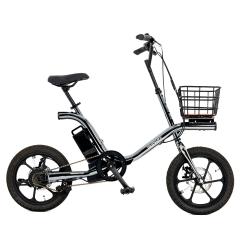 キャプテンスタッグ ファットバイク268 ホワイト 26型 8段変速 自転車