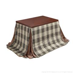 6�i�K�ɍ������߂ł���_�C�j���O�����k�X�N�b�g�l 105x80cm+��p�����z�c 2�_�Z�b�g SAI �� �R�^�c �����` (�u���E��-������D��) 