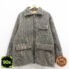 �Ò� SAFTBAK ���� �n���e�B���O �W���P�b�g �����Y 90�N�� 90s ���A���c���[ USA�� �Α� �O���[�� ���� XL�T�C�Y ���� �A�E�^ ���� �Ò�