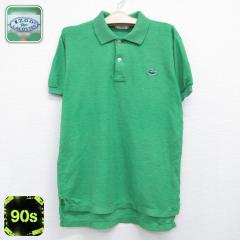 �Ò� ���R�X�e LACOSTE IZOD ���� �|�� �V���c �L�b�Y �{�[�C�Y �q���� 90�N�� 90s �O���[�� 26jul13 ����