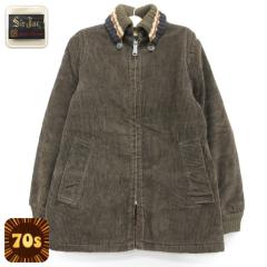 �Ò� Sir Jac ���� �q���� 70�N�� 70s �L�b�Y �W���P�b�g �_�E�� �R�[�f�����C �{�A ���C�i�[ �R�b�g�� �u���E�� 26aug26 ����