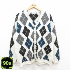�Ò� IZOD ���� �j�b�g �J�[�f�B�K�� ���f�B�[�X 90�N�� 90s �A�[�K�C�� �R�b�g�� ���� �z���C�g ���� �g�b�v�X ���� �Ò�