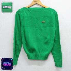 �Ò� ���R�X�e LACOSTE ���� �u�����h �Z�[�^�[ ���f�B�[�X 80�N�� 80s �����|�C���g���S �A�N���� �{�[�g�l�b�N �� 26feb21 ����