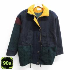 �Ò� ���� �W���P�b�g ���f�B�[�X 90�N�� 90s �}���`�J���[ �傫���T�C�Y �Z�� �l�C�r�[ ���� �A�E�^�[ �W�����p�[ �u���]�� ���� �Ò�