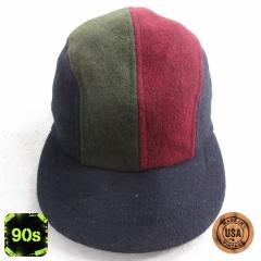 ���� �j���[���[�N�n�b�g �L���b�v 90�N�� 90s �}���`�J���[ �E�[�� USA�� ���� �l�C�r�[ spe ���� �Ò�