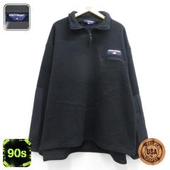 �Ò� �����t���[���� �|���X�|�[�c POLO SPORT ���� �W���P�b�g �����Y 90�N�� 90s �{�A �t���[�X USA�� �u���b�N spe 26sep01 ����