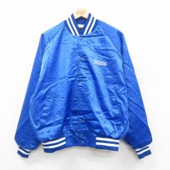 �Ò� ���� �i�C���� �W���P�b�g �����Y 90�N�� 90s WALKERS ���O���� �傫���T�C�Y USA�� �� �u���[ XL�T�C�Y ���� �A�E�^�[  ���� �Ò�