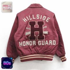 �Ò� ���� �i�C���� �W���P�b�g �����Y 80�N�� 80s HILLSIDE HONOR GUARD ���o�[�V�u�� �ݕt�� �G���W spe 25dec18 ����