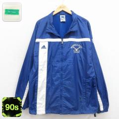 �Ò� �A�f�B�_�X adidas ���� �i�C���� �W���P�b�g �����Y 90�N�� 90s �J���b�W �傫���T�C�Y �� 26mar09 ����