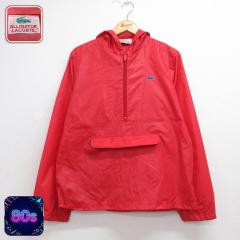 �Ò� ���R�X�e LACOSTE ���� �i�C���� �W���P�b�g �n�[�t�W�b�v �p�[�J�[ �����Y 80�N�� 80s �A�m���b�N �J���K���[�|�P�b�g ���b�h 26se
