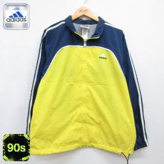 �Ò� �A�f�B�_�X adidas ���� �i�C���� �W���P�b�g �����Y 90�N�� 90s 3�{���C�� ���b�V�����C�i�[ �C�G���[ 26sep30 ����