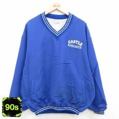 �Ò� �f�����O ���� �W���P�b�g �����Y 90�N�� 90s CASTLE KNIGHTS �傫���T�C�Y V�l�b�N �� �u���[ �������b�V�� XL�T�C�Y �� ���� �Ò�
